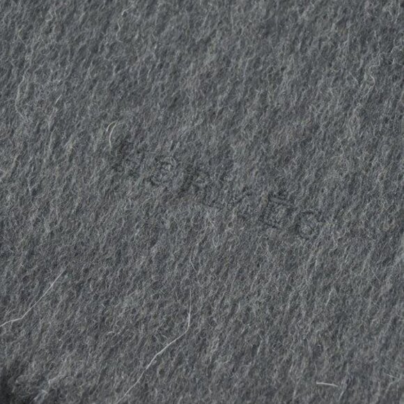 Hermes Scarf Cashmere Gray - Picture 4 of 5